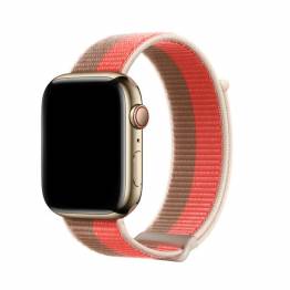 DUX DUCIS Apple Watch loopback rem 42/44/45 mm - Pink og lys brun
