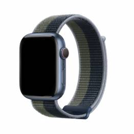 DUX DUCIS Apple Watch loopback rem 42/44/45 mm - Tre nuancer blå