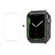 Enkay Apple Watch 7 kulfiber cover og skærmbeskyttelse - 45mm