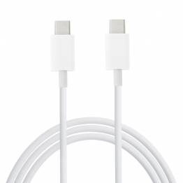 USB-C kabel 60W - 1m - Hvid