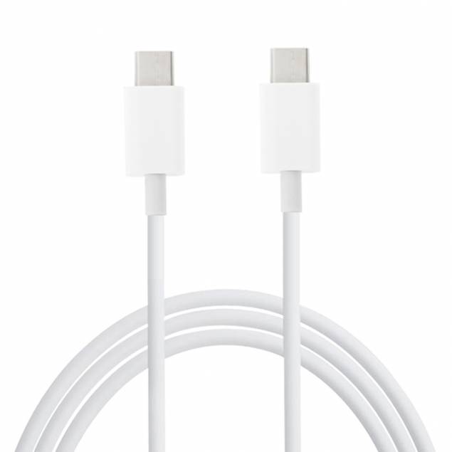 USB-C kabel 60W - 1m - Hvid