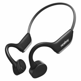 Niceboy HIVE Bones 2 Bone Conduction Sports HÃ¸retelefoner, Sort