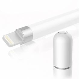 Magnetisk beskyttelseshætte til Apple Pencil 1 - Hvid