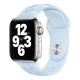 Apple Watch rem i silikone med solsikker 38/40/41mm - Himmelblå