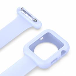  Apple Watch rem i silikone til sygeplejersker 38/40/41mm - Lyseblå