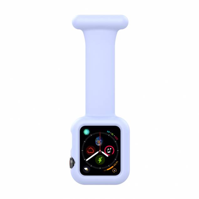 Apple Watch rem i silikone til sygeplejersker 38/40/41mm - Lyseblå