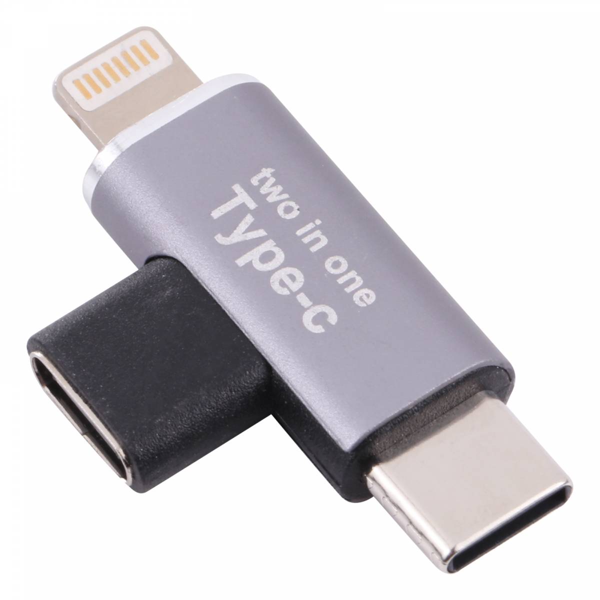 Sequel Syge person lidenskab 2-i-1 USB-C til Lightning og USB-C adapter stik