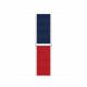 Apple Watch loopback rem 38/40/41 mm - Rød, hvid og blå