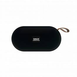Sinox Lifestyle Travel Bluetooth højttaler med FM radio - Sort