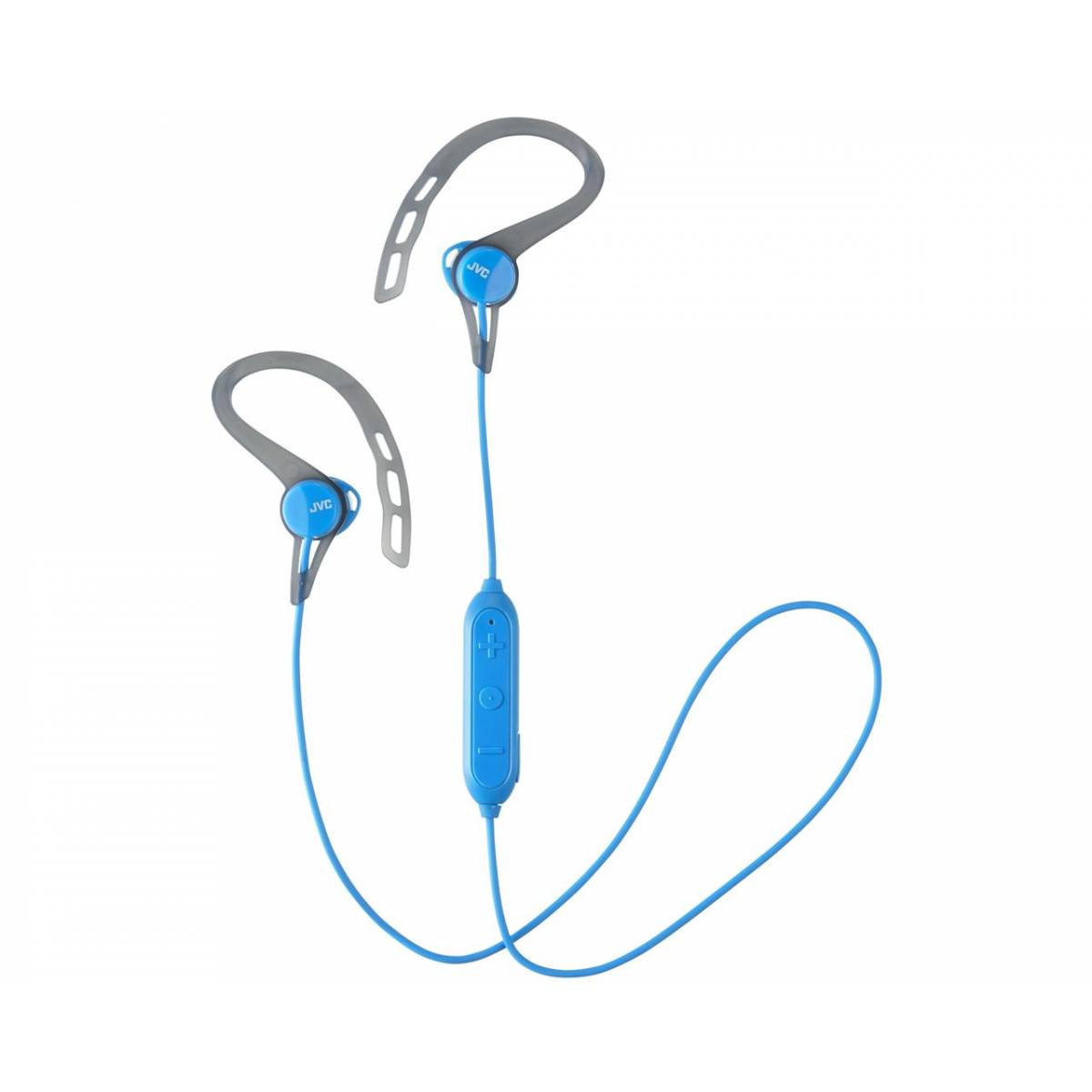 JVC trådløse Bluetooth in-ear til sport Blå