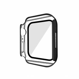  Ekstra beskyttende Apple Watch 7/8 cover I hård plast - 41mm - Sort