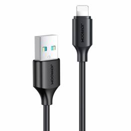  Joyroom 3-pack USB til Lightning kabel - 0,25m, 1m og 2m - Sort