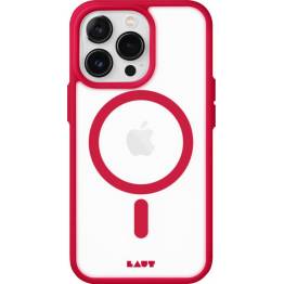 Se HUEX PROTECT iPhone 14 Pro Max 6.7" cover - Red hos Mackabler.dk