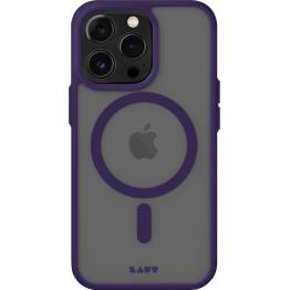Se HUEX PROTECT iPhone 14 Pro Max 6.7" cover - Dark Purple hos Mackabler.dk
