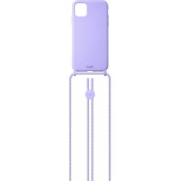 Se HUEX PASTELS (NECKLACE) iPhone 12 Mini cover - Violet hos Mackabler.dk