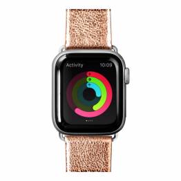 METALLIC LEATHER Apple Watch 38 / 40 / 41 mm rem - Gold (38/40Mm)