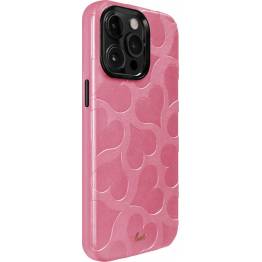  MOTIF iPhone 14 Pro 6.1" cover - Lyserød (Heart)