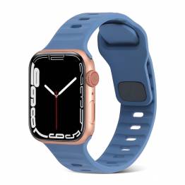  Sports rem i silikone til Apple Watch Ultra samt 42/44/45mm - Blå