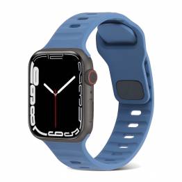 Sports rem i silikone til Apple Watch Ultra samt 42/44/45mm - Blå