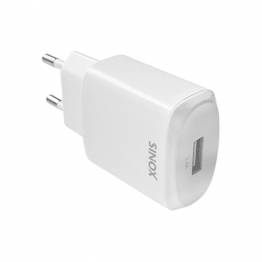 Sinox One USB-A oplader - 12W - Hvid