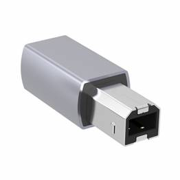 USB-C hun til USB 2.0 Type-B adapter til printere, scannere mm.