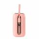 Mini powerbank m Lightning og USB-C kabler - 10.000mAh - 22,5W - Pink