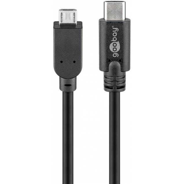 Goobay USB-C til MicroUSB kabel - 1m -