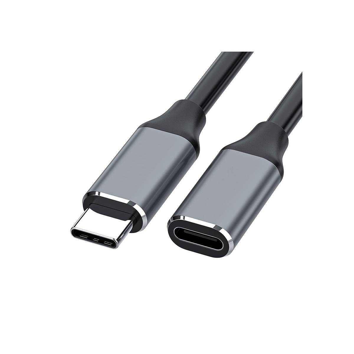 USB-C forlænger kabel 100W - 25cm - Dag-til-dag levering