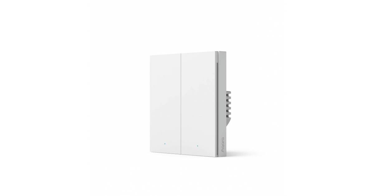 Aqara Smart Wall Switch H1 (with neutral. double rocker)