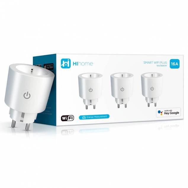 Hihome 3-Pack WiFi Smart Plug 16A