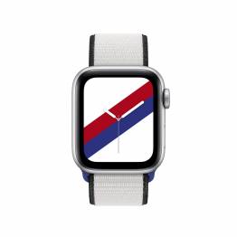  Apple Watch loopback rem 42/44/45/49 mm - Hvid, sort, blå og rød