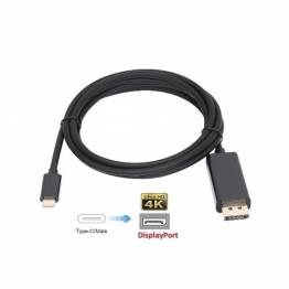  USB-C til Displayport kabel - 4K - 1,8m