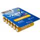 Varta Longlife alkaline AAA batterier - 12 stk