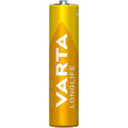  Varta Longlife alkaline AAA batterier - 4 stk