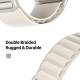 DUX DUCIS Apple Watch nylon Loop rem 38/40/41mm - Starlight hvid