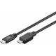 Goobay USB-C til MicroUSB kabel - 60 cm