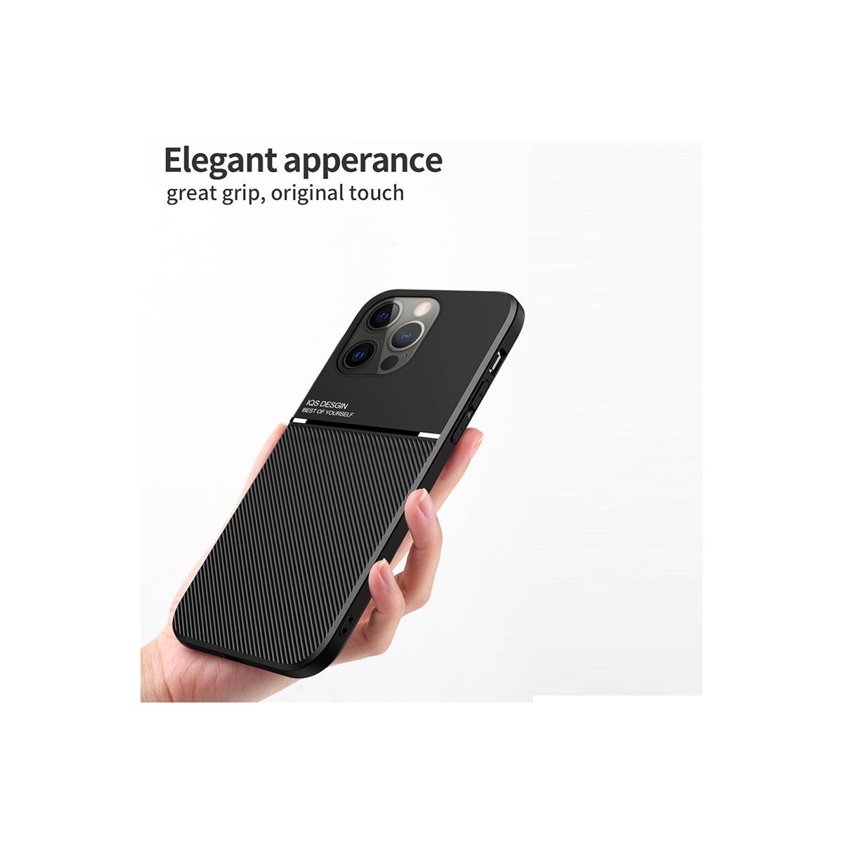 iPhone 15 Pro Max cover fra IQS Design - Grøn