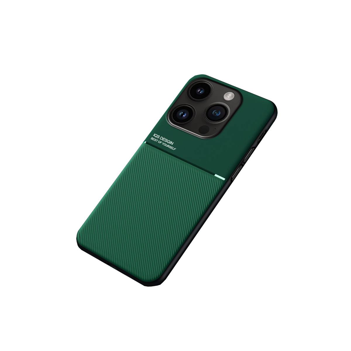 iPhone 15 Pro Max cover fra IQS Design - Grøn