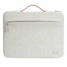 Haweel Melcou 13" MacBook/PC sleeve med hank - lysegrÃ¥