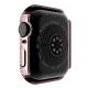 Apple Watch 4/5/6/SE 40mm cover og beskyttelsesglas m diamanter - Pink