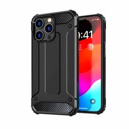  iPhone 15 Pro Max Hybrid Armor cover - Sort