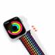 Justerbar flettet Apple Watch rem 38/40/41 mm - Mørk multifarvet