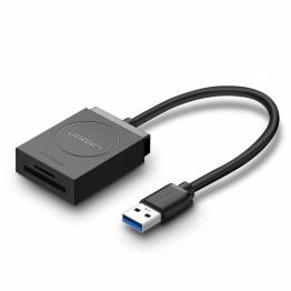 Se Ugreen USB 3.0 kortlæser til SD/MicroSD hukommelseskort hos Mackabler.dk