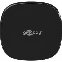  GooBay Qi 15W oplader til iPhone med Quick Charge i sort