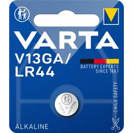 Billede af Varta LR44/V13GA knapcelle batteri - 1 stk hos Mackabler.dk