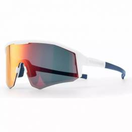 RockBros polariseret cykelbrille m etui og ramme til linser med styrke - Hvid/Orange