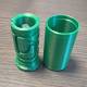 Puzzlebox cylinder labyrint til pengegaver og geocaching - 3D printet - Grøn