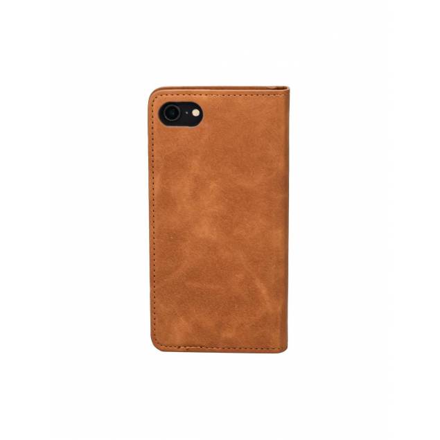 iPhone 7 / 8 / SE2020 / SE2022 cover med kortholder - Brun