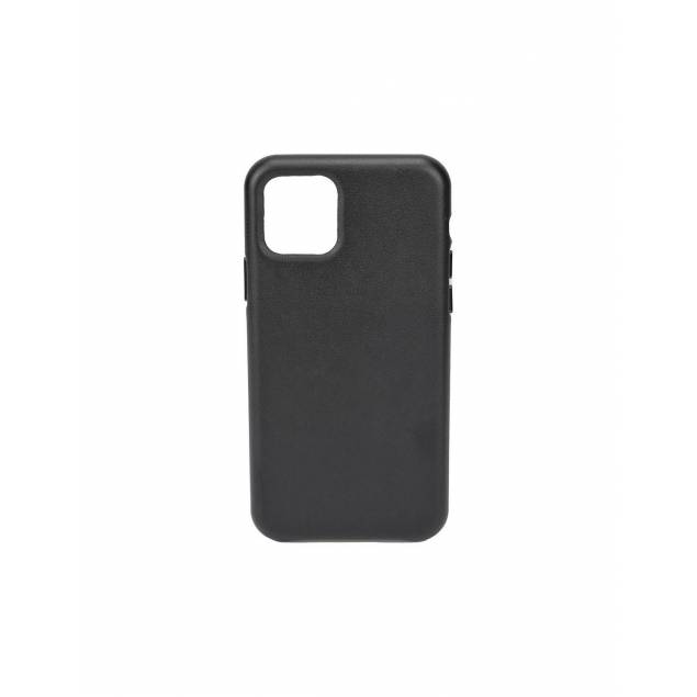 iPhone 11 Pro Max Læder cover - Sort