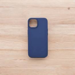  iPhone 13 silikone cover - Mørkeblå